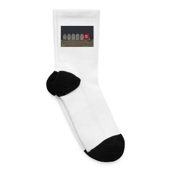 Tech Tombstones AI 2026 Rise - Tennis Socks - white - Right