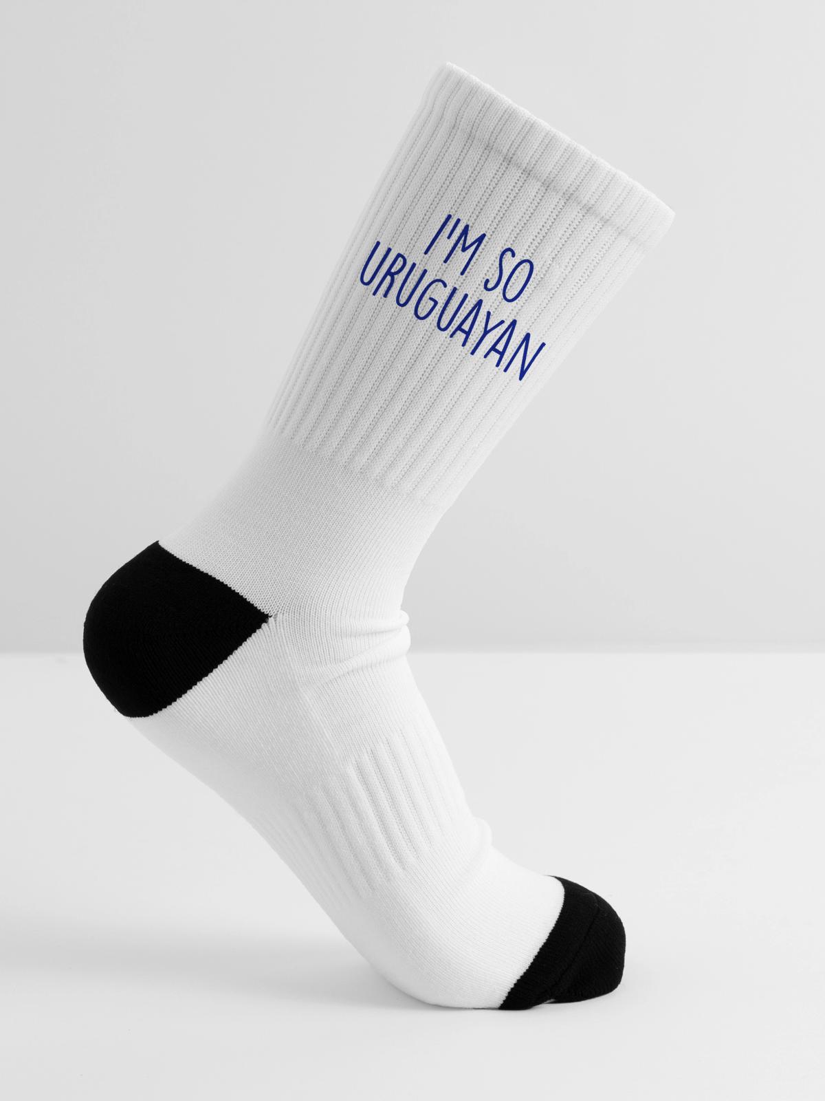 I'm so Uruguayan - Tennis Socks - white - Right