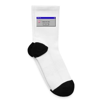 Sleep not found - Tennis Socks - white - Right
