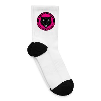 Black Cats Against Fascism - Tennis Socks - white - Right