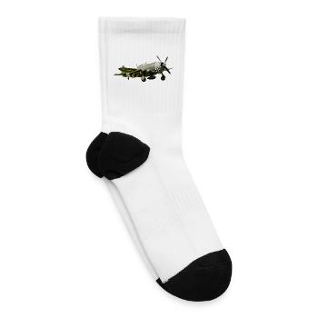 P-47 Thunderbolt - Tennis Socks - white - Right