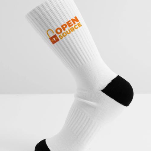 Open Source: Code is Freedom - Tennis Socks