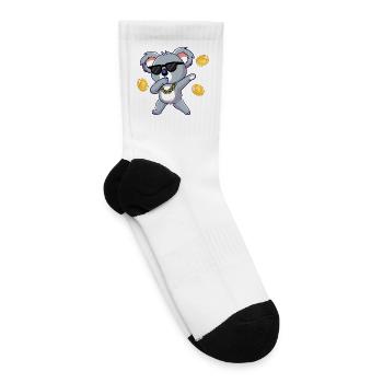 Koala Bling Boss - Tennis Socks - white - Right