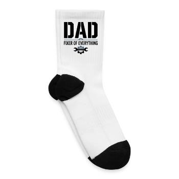 Dad Gear Fixer Of Everything - Tennis Socks - white - Right