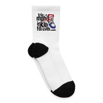 Kick Forever Sneaker Art - Tennis Socks - white - Right