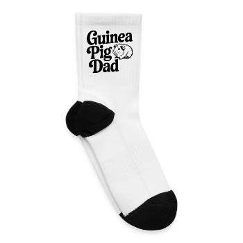 Guinea Pig Dad - Tennis Socks - white - Right