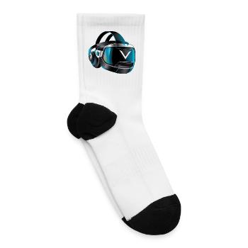 Neon VR Headset Crest - Tennis Socks - white - Right