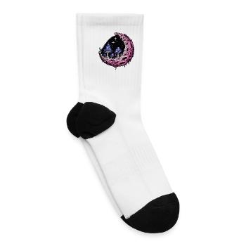Mushroom Moon - Tennis Socks - white - Right