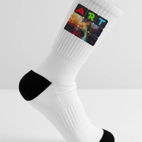 Waves of Art - Tennis Socks