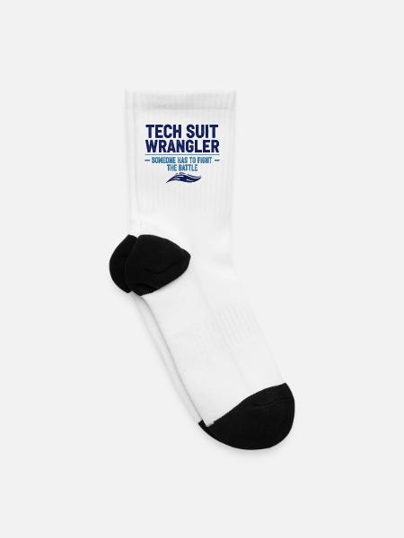 Tech Suit Wrangler - Tennis Socks - white