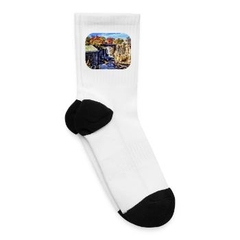 Paterson NJ - Paterson Great Falls - Tennis Socks - white - Right