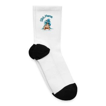 Sikh Mama - Tennis Socks - white - Right