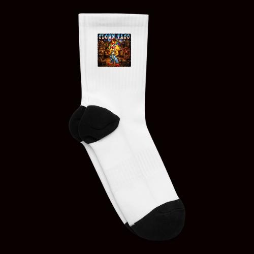 The Clown Taco Circus Humor Character - Tennis Socks