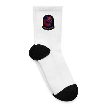 Neon Panther – Limited Edition - Tennis Socks - white - Right