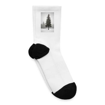 Tanglewood pine - Tennis Socks - white - Right