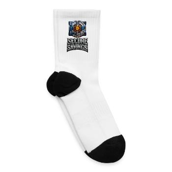 Crypto Vault Secure Savings - Tennis Socks - white - Right