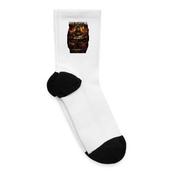  MOE BEATS A.I. Future Beat Maker Robot Producer - Tennis Socks - white - Right
