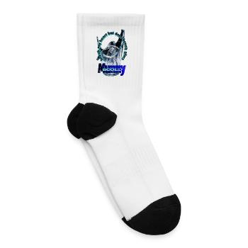 Broken Glass Equals Broken Mom - Tennis Socks - white - Right