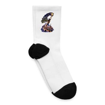 Reach for the Starbound City - Tennis Socks - white - Right
