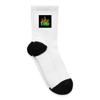 Easy Spud Cash Neon - Tennis Socks - white - Right
