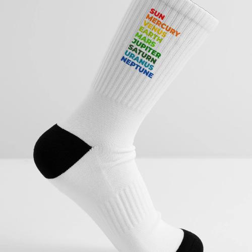 Color the solar system - Tennis Socks