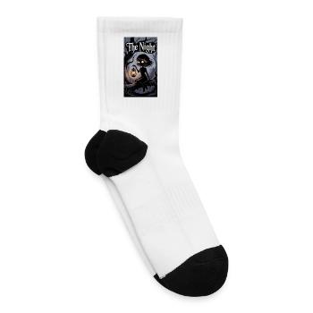 The Night Lantern Girl - Tennis Socks - white - Right