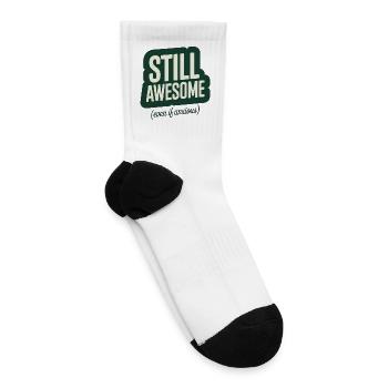 Still Awesome Even If Anxious - Tennis Socks - white - Right