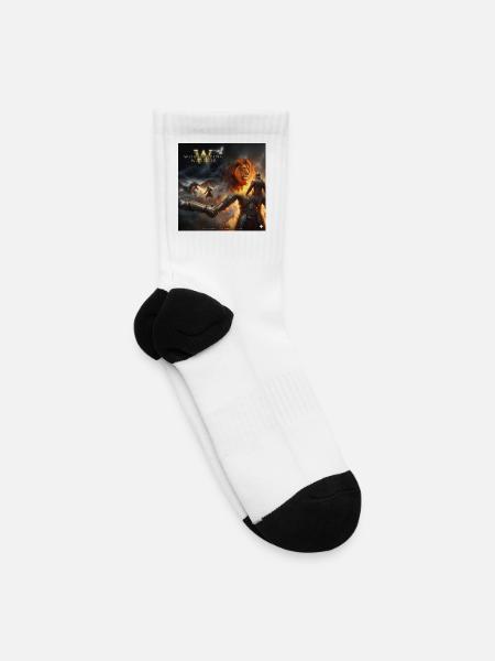 Worshipping Warrior: Tribe of Judah - Tennis Socks - white