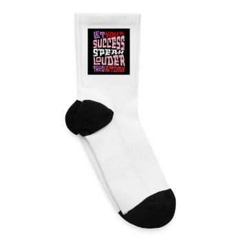 Let Your Success Speak Louder - Tennis Socks - white - Right