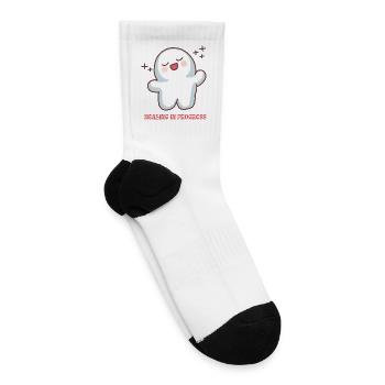 Healing Ghost in Progress - Tennis Socks - white - Right