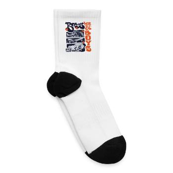 Roys Wheels & Sneakers - Tennis Socks - white - Right