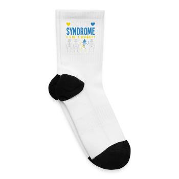 Down Syndrome Awareness Support T21 - Tennis Socks - white - Right