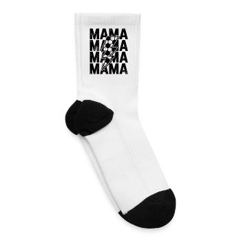 Soccer Mama Lightning Bolt - Tennis Socks - white - Right