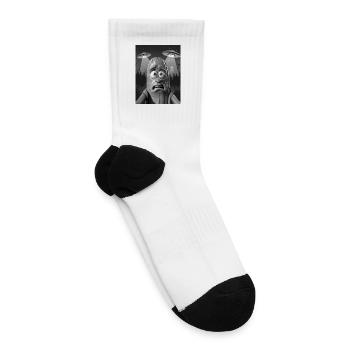 Petrified Pickle UFO Night - Tennis Socks - white - Right