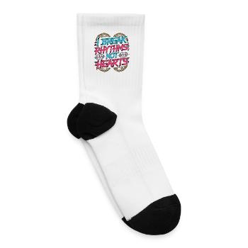 Cardiac Tech I Break Rhythms Pacemaker Technician - Tennis Socks - white - Right