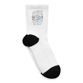 ICU Nurse My Patient's Stable Registered Nurse - Tennis Socks - white - Right