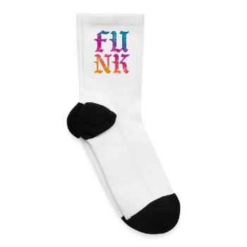 Funk Music Vintage - Tennis Socks - white - Right