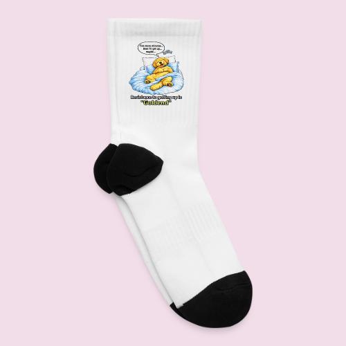 Funny Goldendoodle Sleeping design. - Tennis Socks