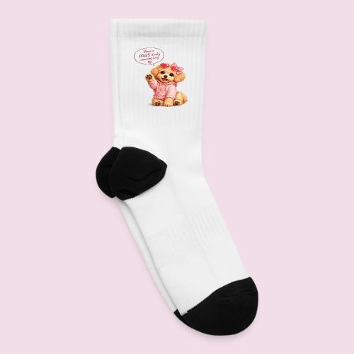 Have a PAWS-itively Amazing Day - Tennis Socks