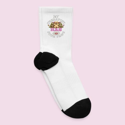My Therapist Has Four Paws - Tennis Socks
