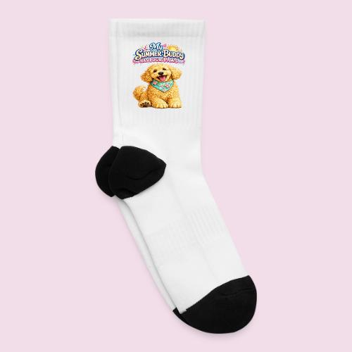 My Summer Buddy Has Four Paws - Tennis Socks