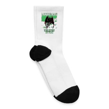 Mothman Believes In You - Tennis Socks - white - Right