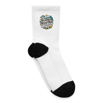 Summer Road Trip USA Adventure 2026 - Tennis Socks - white - Right