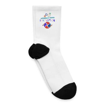 Innovation through Collaboration T-Shirt - Tennis Socks - white - Right