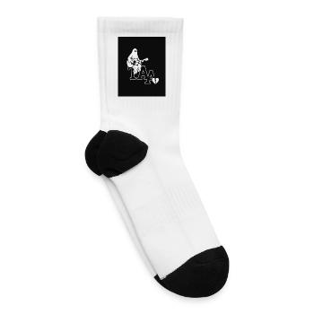 Ghost Guitar on Lava Heartbreak Amity  - Tennis Socks - white - Right