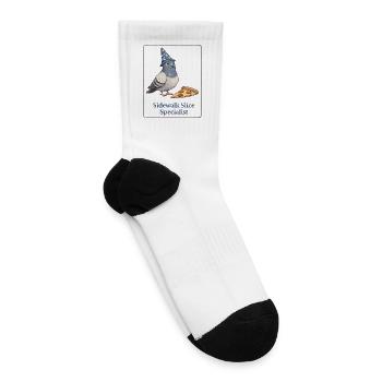Sidewalk Slice Specialist - Tennis Socks - white - Right