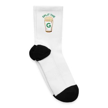 Split the G Beer Glass - Tennis Socks - white - Right