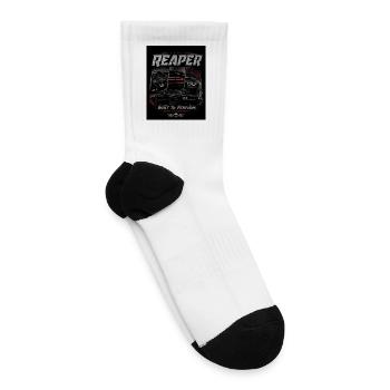 Reaper Fury: Built to Dominate - Tennis Socks - white - Right