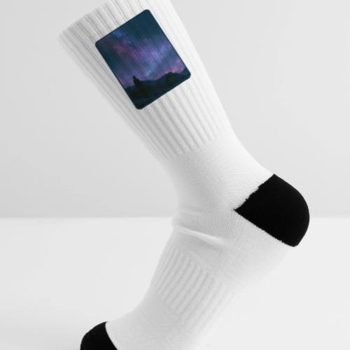 Stargazer Nebula Night Sky Art - Tennis Socks
