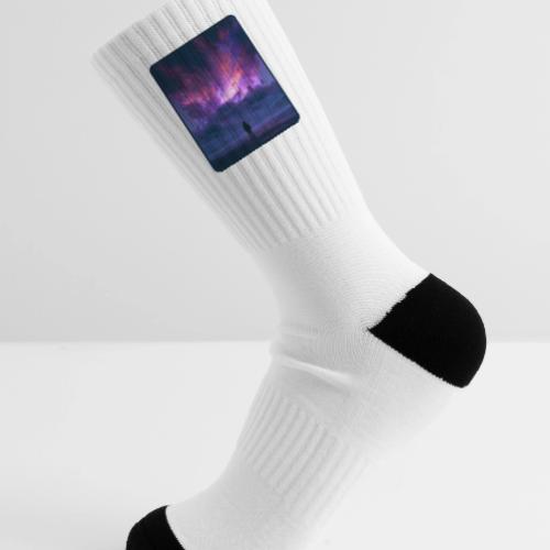 Cosmic Supernova Night Design - Tennis Socks